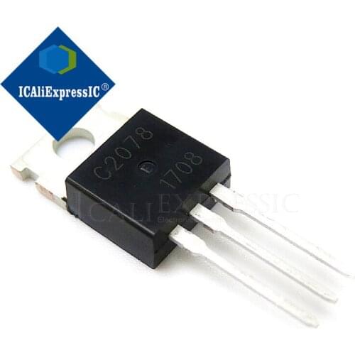 10PCS C2078 2SC2078 frequency transistor TO-220 TO-220AB