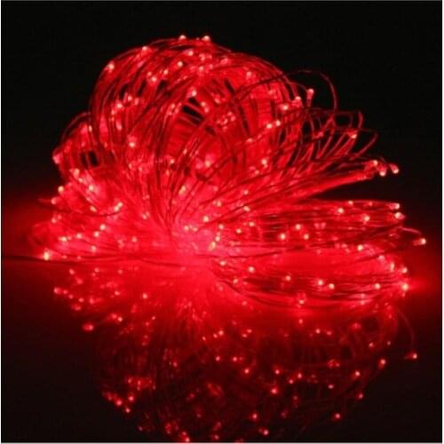 5M LED christmas Party Decorative Lighting Red christmas decorations рождественские украшения