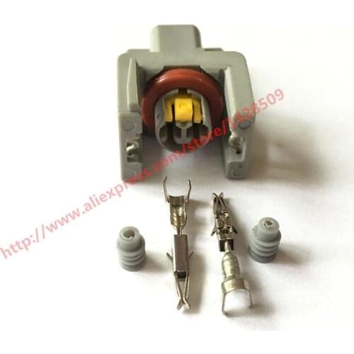 5 Sets Delphi 2Pin Auto fuel injector Waterproof connector spray nozzle/oil atomizer plug 240PC024S8014 car plug connectors