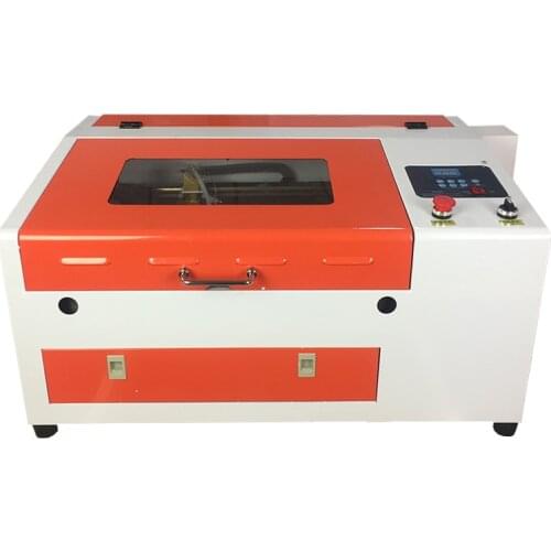 Free shipping 50w 4030 co2 laser engraving machine laser cutter engraver 3040 electrical up and down table for nonmetal