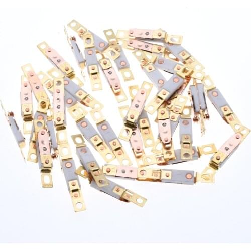 20PCS Bimetal thermal switch for home appliance 125V AC 10A thermostat ST-12 Normal Close