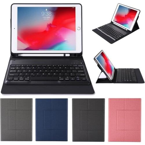 Case Keyboard for iPad 7th generation 10.2 Case Keyboard Stand Cover W Pencil holder for iPad 7th 10.2 2019 Case Keyboard A2197