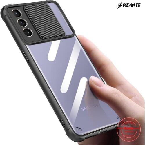 Rzants For Samsung Galaxy S21 S21 Plus S21 Ultra Phone Case Hard [Lens Protection] Air Bag Conor Clear Cover Casing