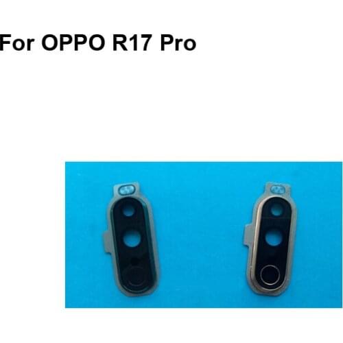 For Oppo R17 Pro Rear Back Camera Glass Lens +Camera Cover Circle Housing Replacement test good For Oppo R 17 Pro R17Pro