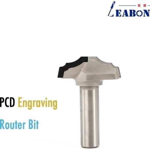 Diamond Carving Router Bit PCD Engraving Bit Milling Cutter Used in CNC Machine For Wood MDF Wardrobe Kitchen Cabinet Furniture