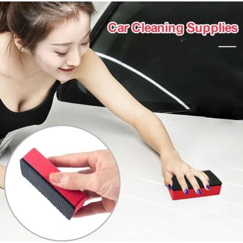 Car Wash Sponge Extra Large Cleaning Eraser Wax Polish Magic Clay Sponge Car Supply For Auto Wash Tools Absorbent Care Detailing
