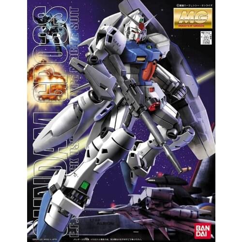 Bandai MG 1/100 GP03S RX-78 Gundam Stamen Gundam Trial No. 3 Model Toy