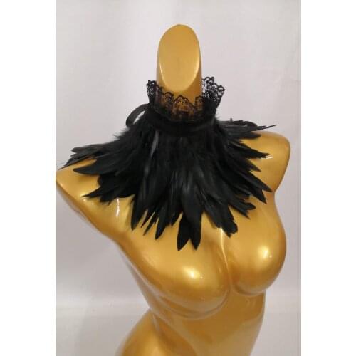 Carnival Festival Costume Showgirl Feather Collar For Party, Festival, ETC # FC2020002