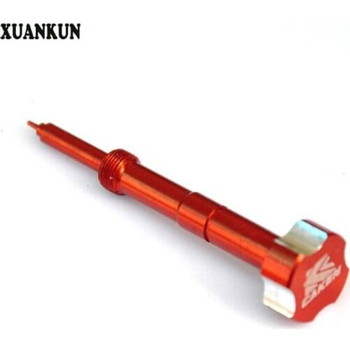 XUANKUN Off - Road Motorcycle Modified Parts Carburetor Mixing Ratio Adjustment Screw CNC Modified Parts