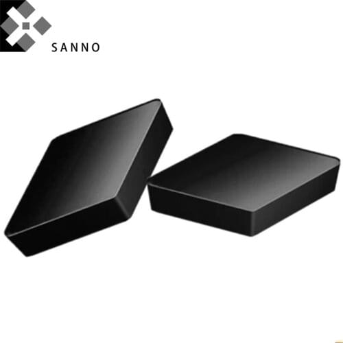 Rhombic shape 55 degree turning tools blade inserts DNUN1104 / 1106 / 1506 cnc hard cutting inserts