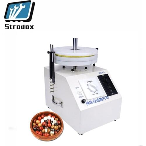 Steel plate automatic grinding machine buddha beads rounding polishing machine electric disc bead grinding machine