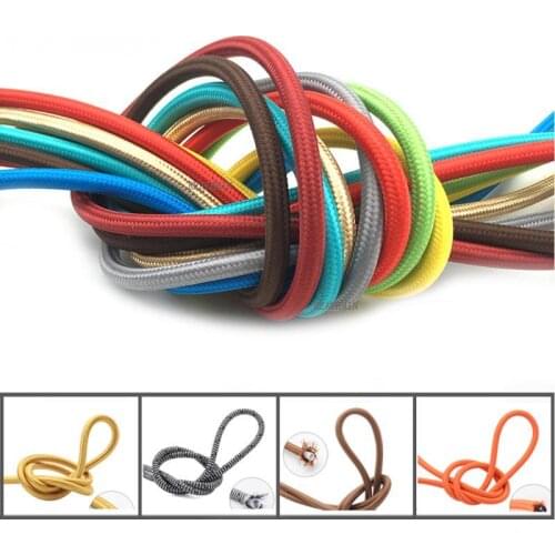 Vintage Electrical Wire Retro Electrical Cable Retro Pendant Lamps Line Decorative Lamp Cord Edison Style Light Wire 2*0.75 mm