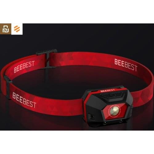 Youpin Beebest FH100 Portable Outdoor LED Headlight waterproof flash light SOS Ultralight headlight Hunting Outdoor