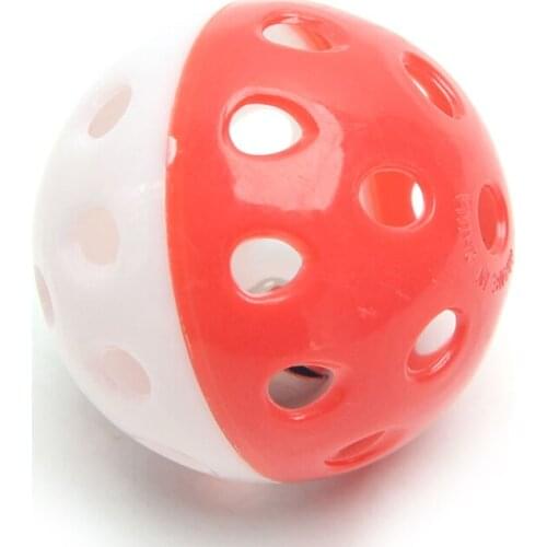 YYSD Pet Parrot Toy Bird Hollow Bell Ball For Parakeet Cockatiel Chew Fun Cage Toys