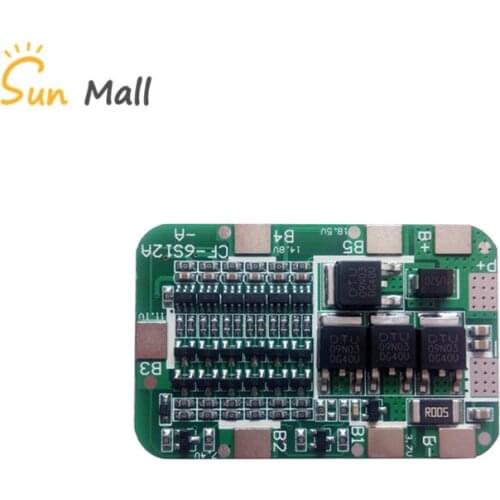 1PC 6S 15A 24V Lithium Protection Board For 6 Pack 18650 PCB BMS Li-ion Battery Cell Module