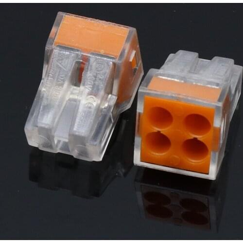 10 pcs PCT-104 Building wiring terminal connector / wire connector 1-2.5mm2