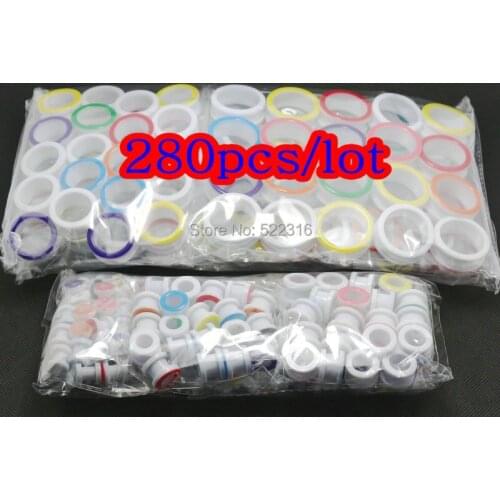 280pcs/lot oil drip color screws fit big size 2014 new ear plug flesh tunnel stretcher expander guages body piercing jewelry