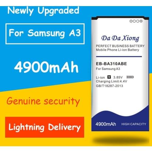 4600mAh EB-BA310ABE Battery for Samsung Galaxy A3 2016 Edition A310 A3100 A310F A310M A310Y A310F/DS A5310 EBBA310ABE battery