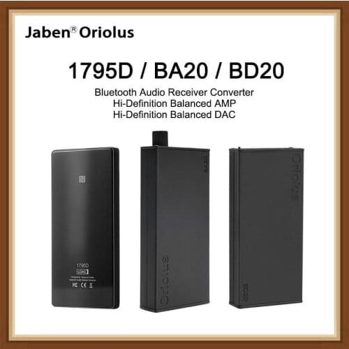 Jaben Oriolus 1795D BA20 BD20 Bluetooth Audio Receiver Converter Hi-Definition Balanced AMP Hi-Definition Balanced DAC Amplifier