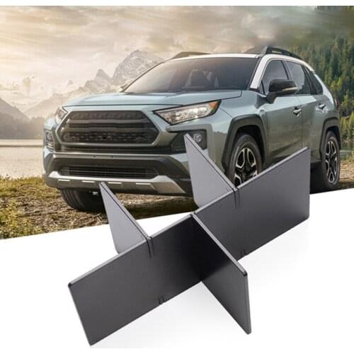 Car Central Armrest Interval Storage Box for Toyota RAV4 2019 2020 XA50 RAV4 Console Tidying Box Central Storage Box