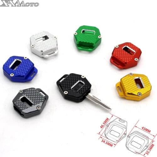 Motorcycle CNC Decoration Key Cover Gurad For KAWASAKI ZXR400 ZRX400 ZZR400 ZZR600 ZX6R ZX7R ZX9R ZX10R ZX12R ZX14R Z750 ZR1200