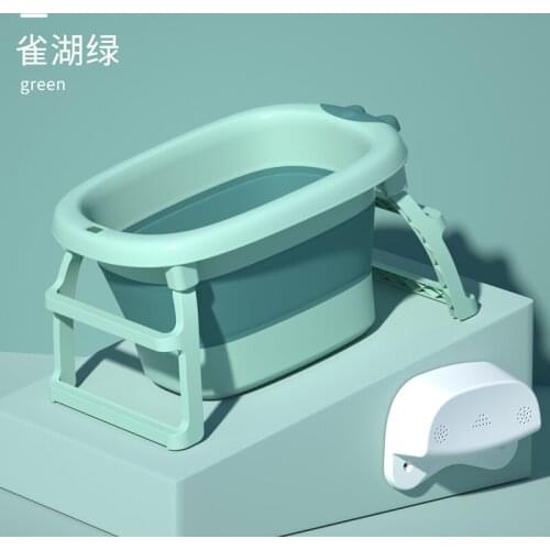 Kids Baby Portable Bathtub Folding Newborn Swiming Portable Bathtub Sitz Toddler Baignoire Pliable Foldable Baby Bathtub BW50YP