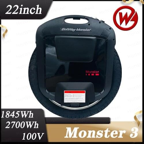 2020 New Gotway Monster 3 Electric Unicycle 22inch Titan 3th Generation Monster Self Balance One Wheel