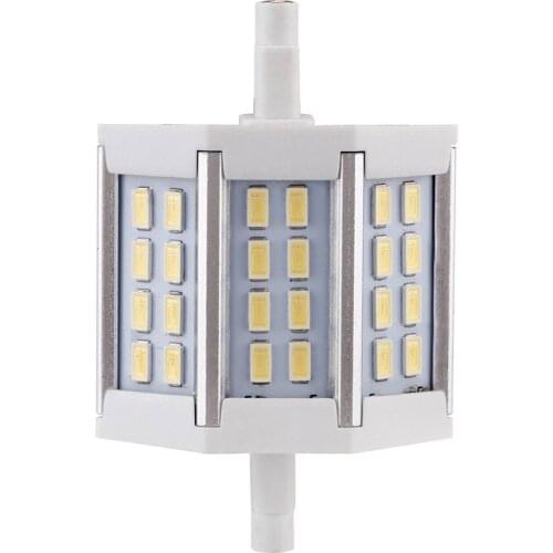 R7S 5W LED 24 5730 SMD Flood Light Bulb Lamp Energy Saving 85-265V Warm White Drop shipping