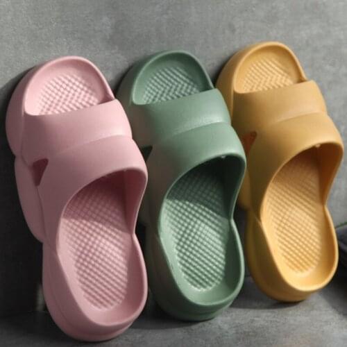 EVA Slides Women Bathroom Shoes Hole Leaking Sandals Home Slippers Indoor Shoes Anti-slip Shower Men Slipper For Women
