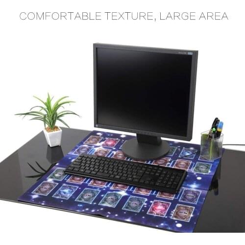 2021 New Hot Rubber Play Mat 60x60cm Galaxy Style Competition Pad Playmat For Yu-gi-oh Card Card Kids Toy Gift
