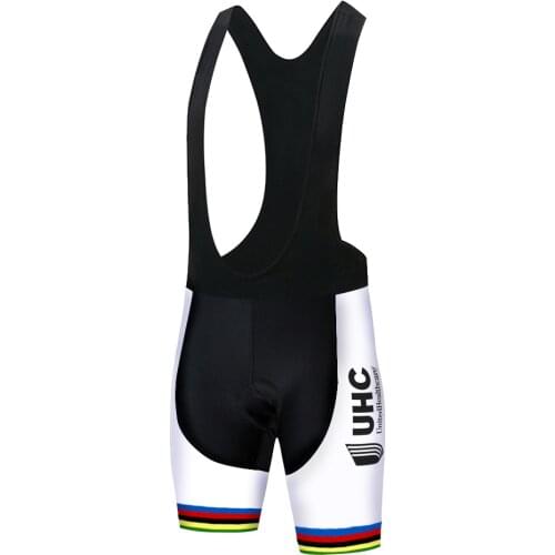 2020 UHC team short cycliste 20D gel Quick Dry Breathable spandex Bicycle Wear ropa ciclismo hombre verano