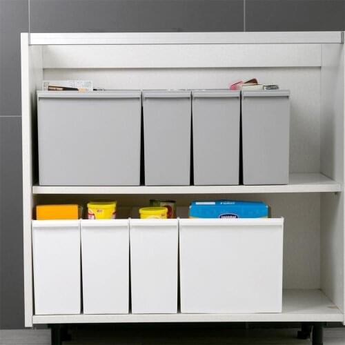 Kitchen Cabinet Storage Box Clothes Storage Bins Snacks Sundries Box Underwear Toy Organizer Household Plastic Box Container