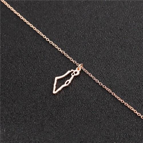 Small Asian Country Map Israel bracelet Charm Hollow Outline Pride Jewish Judaica Holy land Geography Map Keepsake bracelet