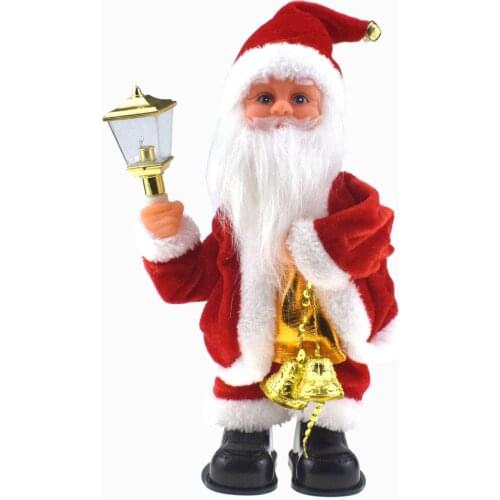 Novel Ideas, Lights, Bells, Santa Dolls With Music, Electric Swing, Santa Claus Toys