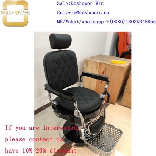 Vintage barber chair with barber chair equipment for salon barber chairs