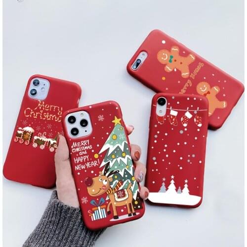 Christmas Case For Samsung Note 20 10 Lite 9 8 S20 Ultra S10 S9 S8 Plus S7 Edge A51 A71 A31 A21s A20e A20 A30 A50 A70 Cover