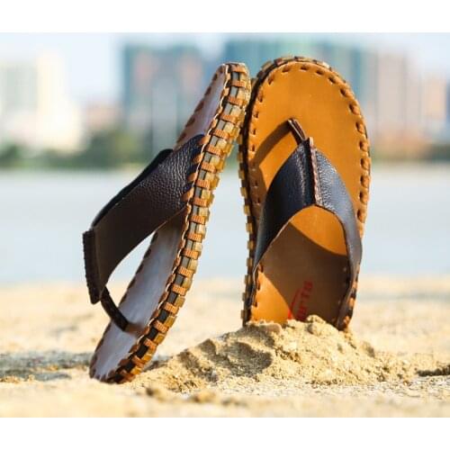 Mens Flip Flops Soft Slippers Men Summer Slipper Massage Outdoor Sport Non Slip Sloffen Chancla Hombre Teenslippers