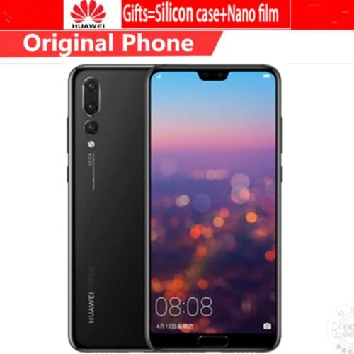 Global Version HuaWei P20 Pro CLT-L29 6.1 inch Kirin 970 IP67 Smartphone 6GB RAM 128GB ROM 40.0MP Android 8.1 Fast Charger NFC