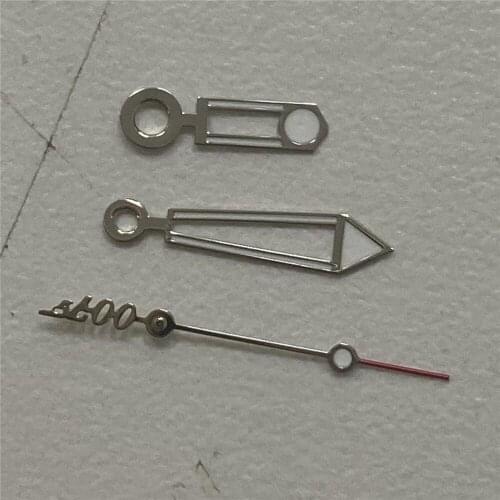 Replacement Green Luminous Watch Hands Silver Edge for Miyota 8205/ 8215/ 2813/ 821A Mechanical Watch Movement Repair Part