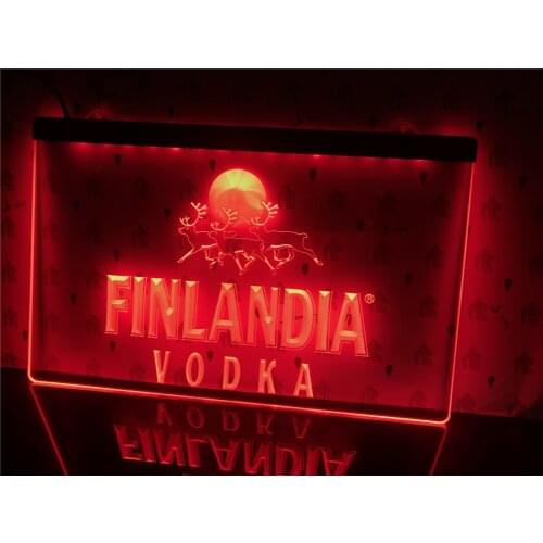 A185- Finlandia Vodka Led Light Sign