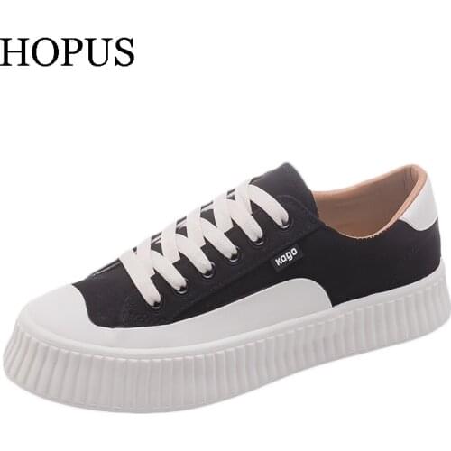 Fashion Canvas Shoes Woman 2021 Spring Summer New Sport Women Casual Shoes Black Canvas Women Platform Casual Shoes Sneakers