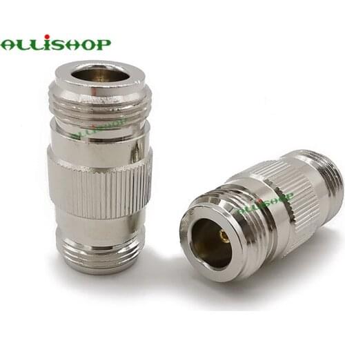 1Pcs N Type Female to N Female Jack RF Coaxial Adapter Connector N Female Jack RF WiFi Connector Converter