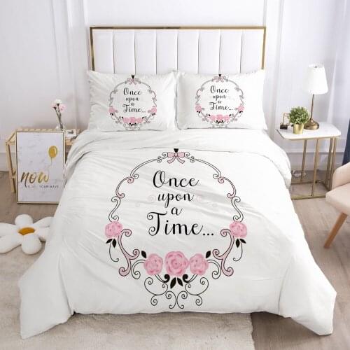 3D Bedding Set Duvet Cover Sets Quilt Covers Pillowcase(s) Comforter Case Bed Linen Cartoon Double Single Size Home Textile
