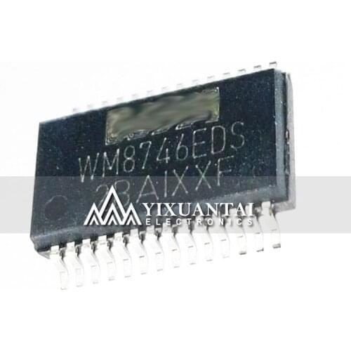 5pcs/lot 10pcs/lot 50pcs/lot Free shipping 100% original WM8746EDS WM8746 8746 SSOP28