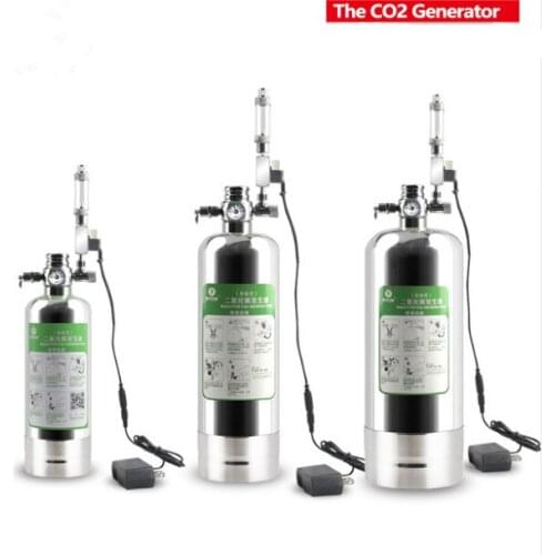 Aquarium CO2 Regulator with Check Valve Bubble Counter magnetic Solenoid Valve