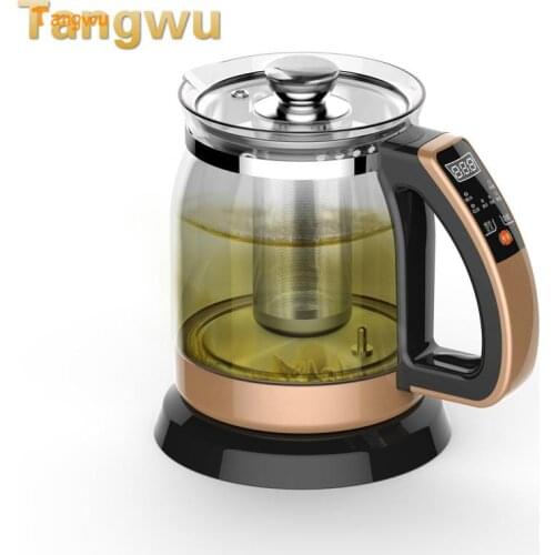 Free shipping Multifunctional health pot kettle with thick glass automatic tea insulation