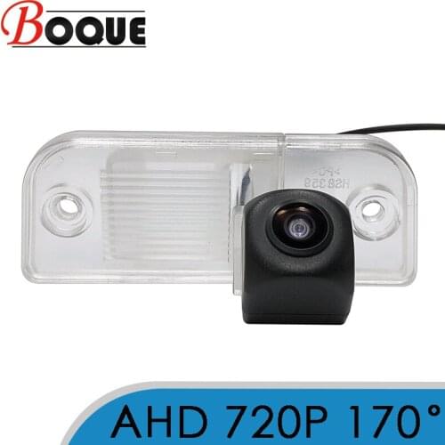 BOQUE 170 Degree 1280x720P HD AHD Car Vehicle Rear View Reverse Camera for Kia Grand Carnival Sedona for Hyundai Santa Fe TM