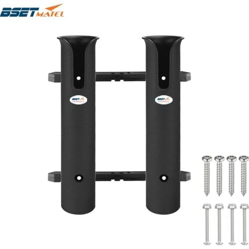 ABS Plastic Fishing Rod Pole Holder Portable Lightweight Fishing Rod Spinning Accessories Durable Tube Mount Bracket Socket Rack