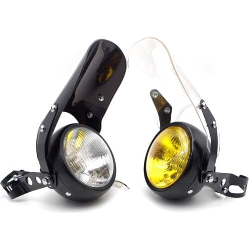 Motorcycle Headlights With Bracket Cover Halogen Headlight For ktm hayabusa gsx250r gsr 600 escudo v strom 650 gsr gsx600f