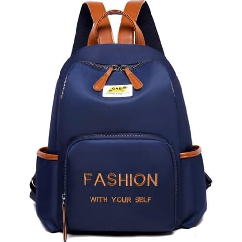 New Fashion Waterproof Casual Women Backpack Purse Anti-theft Rucksack Mochila Feminina School Shoulder Bag for Teenagers Girls